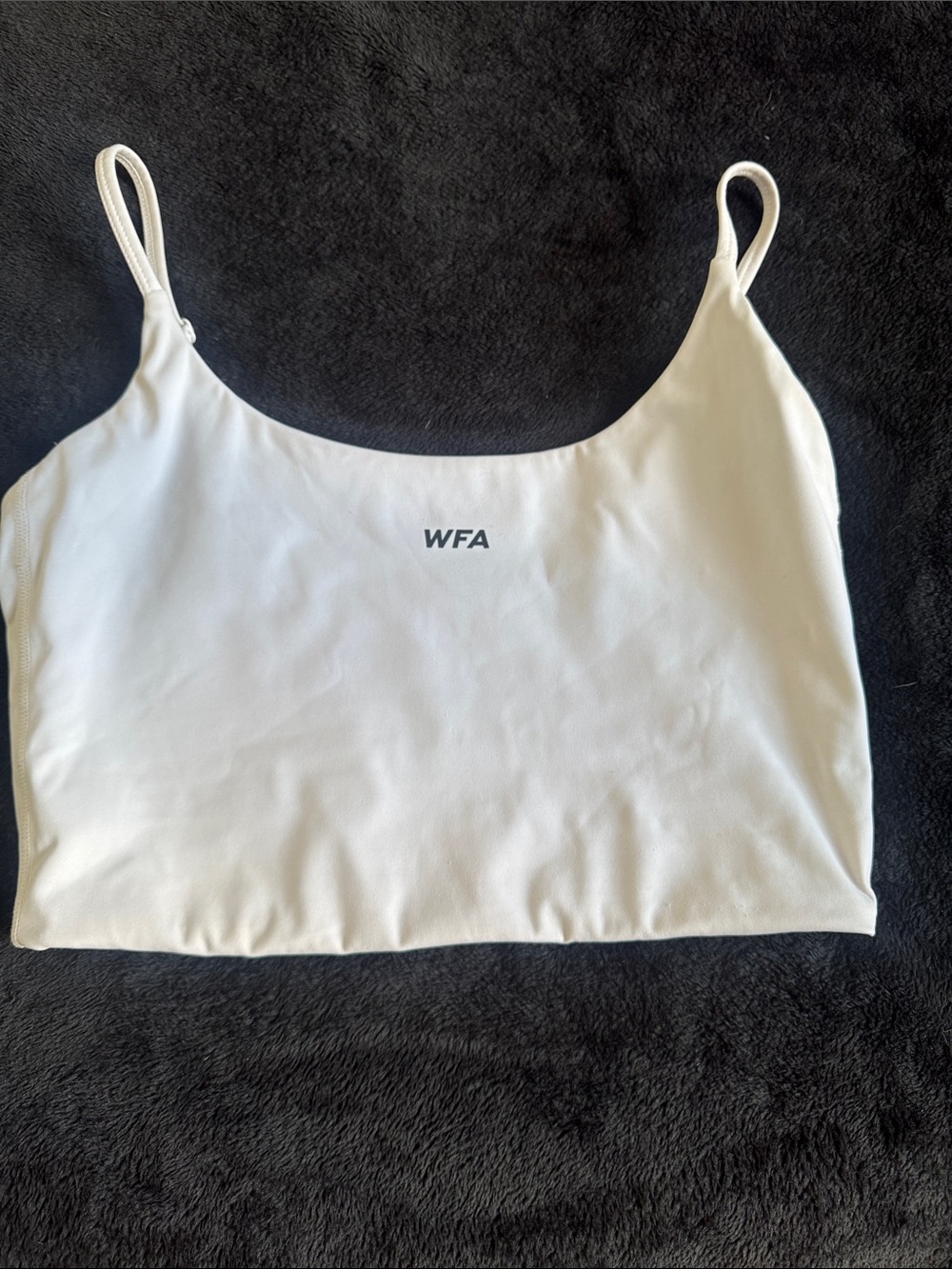 White Fox Boutique WFA White Slim Cropped Camisole